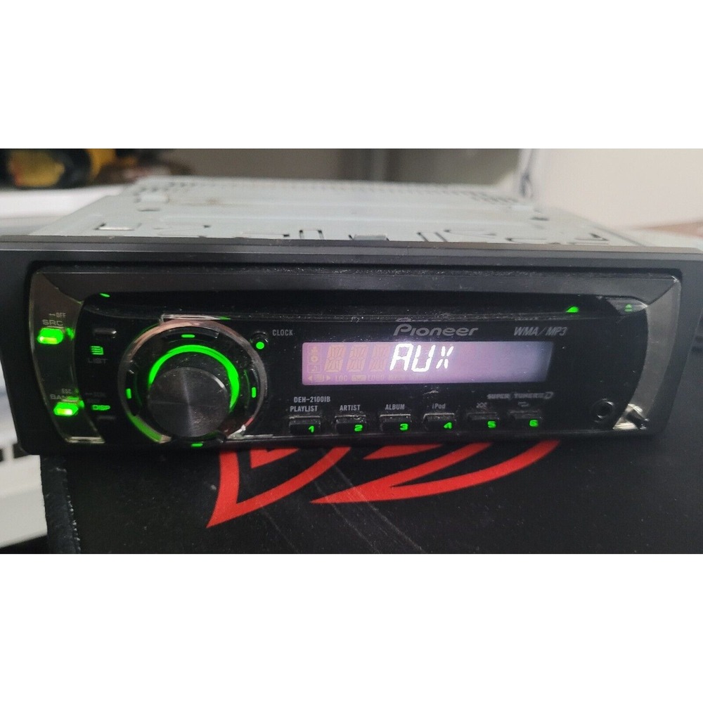 Pioneer DEH-2100IB Car CD Receiver w/ MP3/WMA Playback - TESTED w/ Harness - Picture 2 of 7